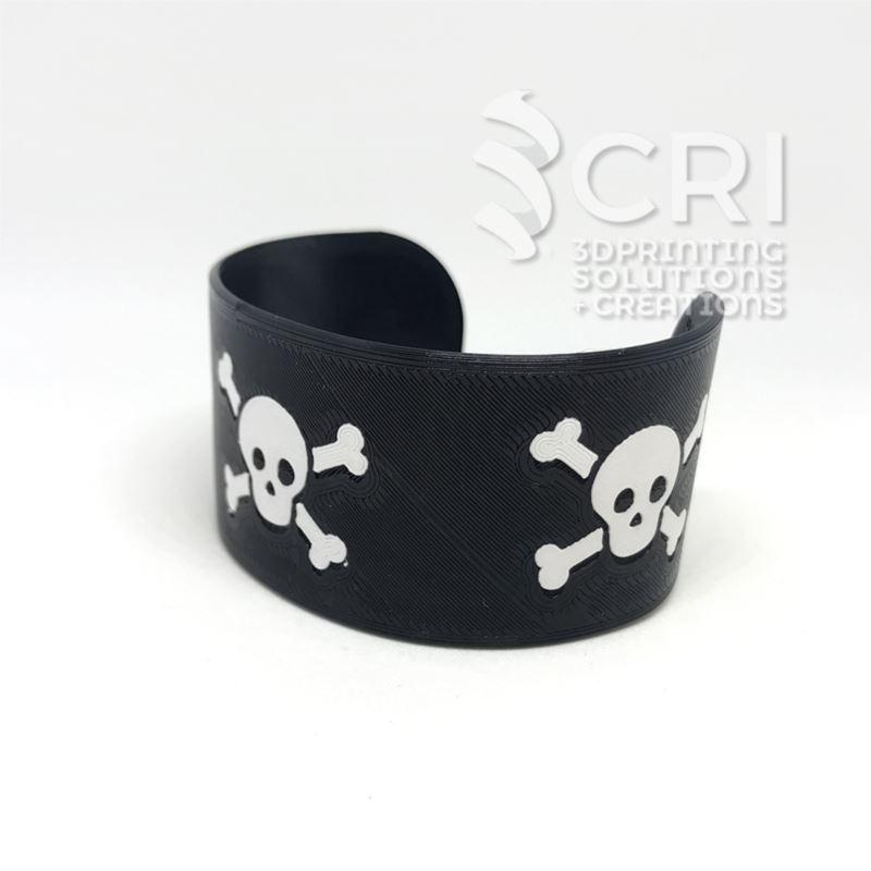 Bracciale Pirata in stampa 3d